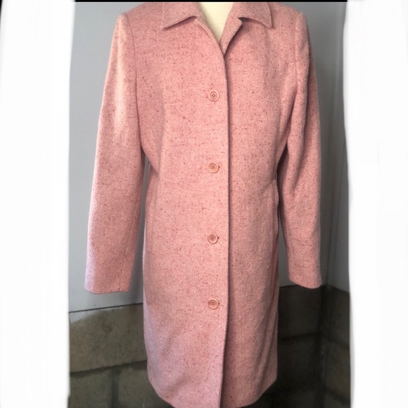 L.L. Bean Jackets & Blazers - L.L Bean rose wool pea coat